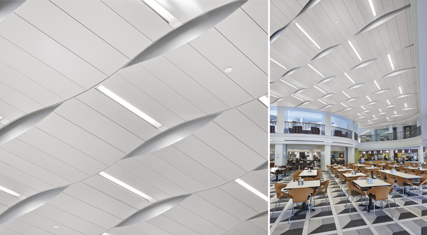 学校工程吊顶案例 学校工程吊顶案例